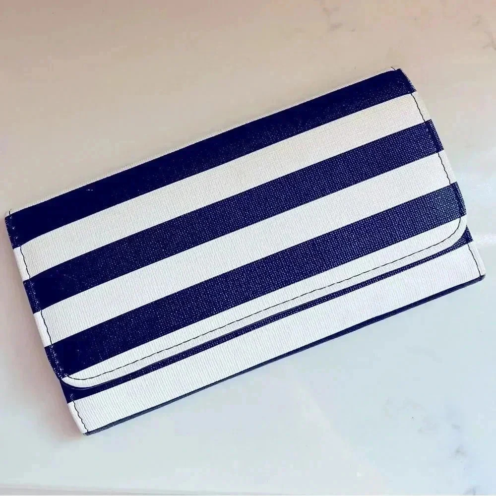 Kut From The Cloth Striped Large Wallet
